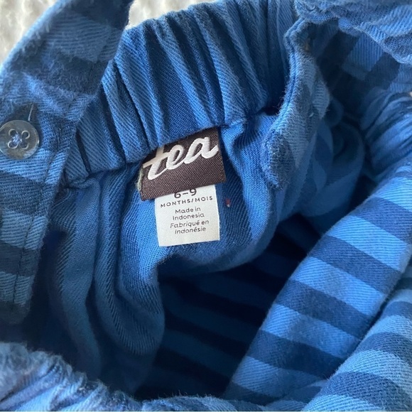 Tea Collection 6-9 Month Striped Bubble Romper - Picture 4 of 4